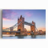 Stretched canvas wall art featuring a stunning landscape bridge design in rich colors, perfect for modern home decor, enhancing any living space with its vibrant scenery.
