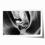 Vibrant rolled wall art print showcasing an intricate canyon landscape design with rich earth tones, perfect for enhancing any living space or office decor.