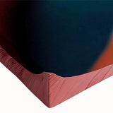 Stretched canvas wall art showcasing a vibrant canyon landscape design with rich colors and intricate details, perfect for enhancing modern decor.