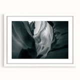 Framed wall art collection showcasing vibrant canyon landscapes in a sleek white mat, perfect for enhancing modern home decor with natural beauty.