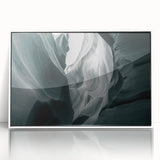 Framed acrylic wall art showcasing a vibrant canyon landscape design, featuring rich colors and intricate details, ideal for enhancing interior decor.