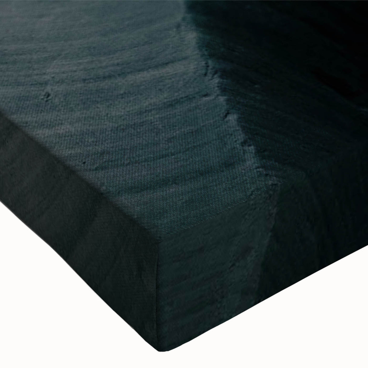Close-up of a stretched canvas wall art piece featuring a vibrant canyon landscape design with rich earthy tones, perfect for enhancing home decor.