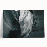 Stretched canvas artwork of vibrant canyon landscapes in earthy tones, showcasing intricate details and depth, perfect for home decor or office ambiance.