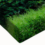 Close-up of a stretched canvas wall art piece showcasing a vibrant landscape featuring a majestic castle, rich colors, and intricate details, ideal for home decor.