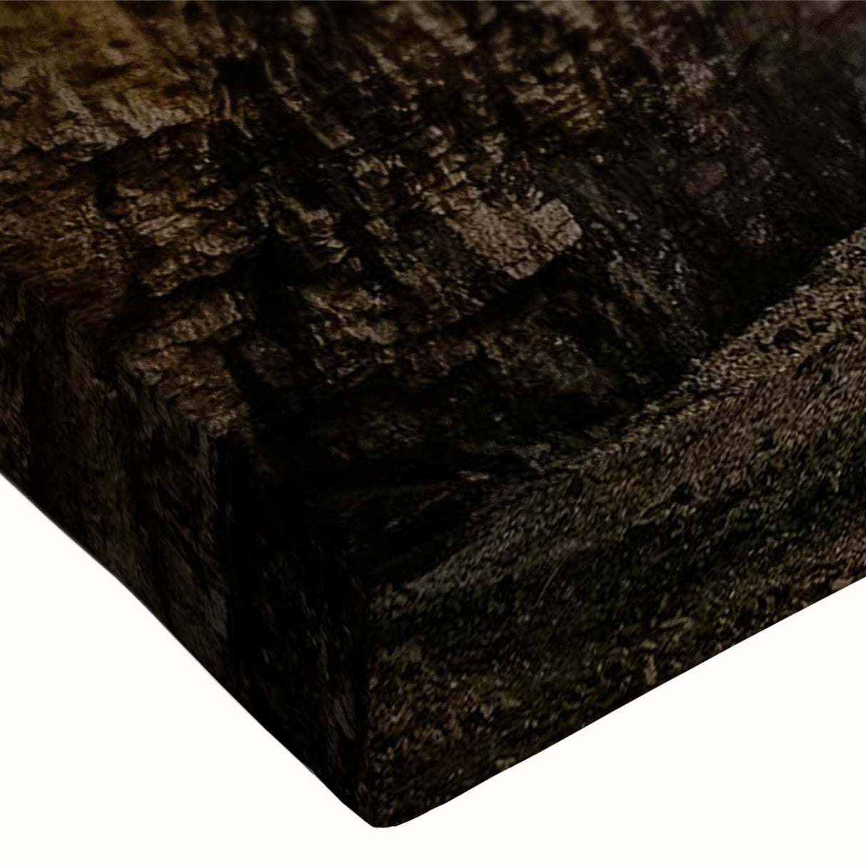 Close-up of a stretched canvas featuring a vibrant landscapes and caves design wall art collection, showcasing rich colors and intricate textures, perfect for home decor.
