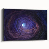 Framed wall art collection showcasing an abstract landscape design, featuring earthy tones and a sleek black frame, ideal for modern decor.