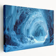 Stretched canvas wall art showcasing a stunning design of colorful landscapes and caves, perfect for enhancing modern home decor with vibrant aesthetics.