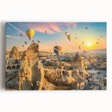 Vibrant stretched canvas wall art showcasing a stunning depiction of rugged cliffs and serene landscapes, perfect for modern home decor. The artwork features rich earth tones and intricate details, enhancing any living space with a touch of nature's beauty. Ideal for art enthusiasts seeking to elevate their interior aesthetics.