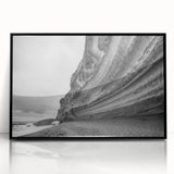 Framed acrylic wall art featuring a scenic landscape of cliffs, showcasing vibrant colors and intricate details, designed to enhance modern interior decor.