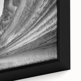 Framed canvas wall art showcasing a stunning landscape of cliffs with vibrant colors and intricate details, designed to enhance any home decor or office space.