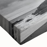 Stretched canvas wall art featuring a vibrant landscape of cliffs, showcasing rich colors and intricate details, perfect for home decor or art enthusiasts.