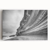 Stretched canvas wall art showcasing a vibrant landscape of cliffs, featuring rich colors and detailed textures, perfect for modern home decor.