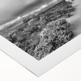 Stunning rolled canvas wall art showcasing a vibrant landscape with dramatic cliffs and serene skies, perfect for enhancing modern decor.