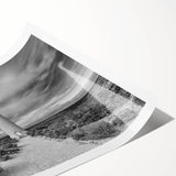 Stunning rolled print showcasing a vibrant landscape of rugged cliffs and serene waters, perfect for enhancing home decor with natural beauty and adventure vibes.