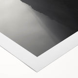 Vibrant rolled canvas showcasing a breathtaking landscape of rugged cliffs under a clear blue sky, perfect for home decor and art enthusiasts.