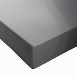 Close-up of a stretched canvas artwork showcasing a vibrant landscape with dramatic cliffs, rich colors, and intricate textures, perfect for enhancing home decor.