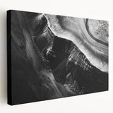 Stretched canvas wall art showcasing a breathtaking landscape of cliffs, featuring vibrant colors and intricate details, perfect for modern home decor.