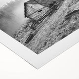 Rolled canvas featuring a serene countryside landscape design with lush green fields and a vivid blue sky, ideal for enhancing home decor with natural beauty.