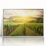 Framed acrylic wall art showcasing a stunning desert landscape design, featuring warm earthy tones and intricate details, perfect for home decor enhancement.