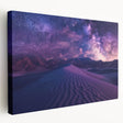 Desert landscape wall art collection displayed on stretched canvas, showcasing warm earth tones and intricate details, ideal for home decor and aesthetic enhancement.