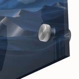 Abstract acrylic wall art showcasing vibrant colors and intricate patterns inspired by sand dunes, perfect for modern interior decor. Ideal for enhancing any living space.