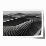 Vibrant landscape wall art print showcasing abstract desert dunes in warm earthy tones, designed to evoke tranquility and natural beauty, perfect for home decor.