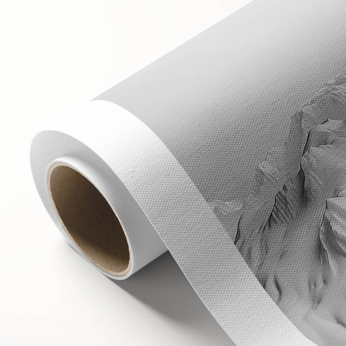 Stunning rolled canvas featuring a vibrant glacier landscape design in shades of blue and white, perfect for modern home decor. Ideal for nature lovers seeking unique wall art.