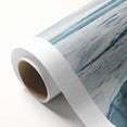 Stunning rolled canvas wall art showcasing a vibrant glacier landscape design, featuring rich blues and whites, perfect for adding a serene touch to any space.