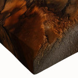 Close-up of a vibrant hot spring landscape wall art design on stretched canvas, showcasing rich colors and intricate details, perfect for enhancing home decor.