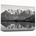 Acrylic wall art collection showcasing a serene landscape with a lake, framed in a modern design. The piece features vibrant colors and intricate details, perfect for home decor.