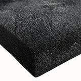 Close-up of a vibrant lighthouse design stretched canvas wall art, showcasing intricate details and bright colors, perfect for coastal-themed decor.