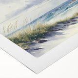 Rolled canvas showcasing a vibrant lighthouse landscape design, featuring bold colors and intricate details, ideal for coastal-themed home decor and art enthusiasts.