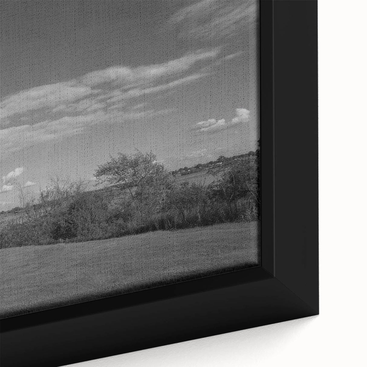 Framed canvas wall art showcasing a serene seaside landscape with a lighthouse, vibrant colors, intricate details, and a modern design, perfect for home decor.