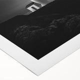 Lighthouse landscape wall art on rolled canvas, featuring vibrant colors and intricate details, perfect for home decor or coastal-themed interiors.