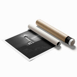 Lighthouse wall art print showcasing a vibrant coastal landscape with a serene ocean view, featuring rich blues and greens, ideal for home decor enthusiasts.