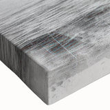 Close-up of a vibrant lighthouse wall art design on stretched canvas, showcasing intricate details and bold colors, perfect for coastal-themed decor.