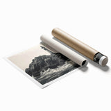 Lighthouse wall art collection print featuring vibrant coastal colors and intricate details, showcasing a serene marine landscape ideal for home decor.