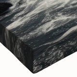 Close-up of a stretched canvas featuring a vibrant lighthouse landscape design, showcasing rich colors and intricate details, perfect for home decor.