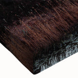 Close-up of a vibrant stretched canvas artwork depicting a serene marsh landscape with lush greenery and shimmering water, perfect for nature-themed decor.