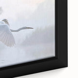 Framed canvas wall art showcasing a vibrant marsh landscape design, highlighting lush greenery and serene water reflections, perfect for nature enthusiasts.