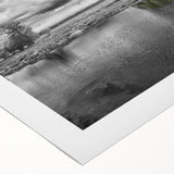 Vibrant rolled canvas artwork showcasing a serene marsh landscape, capturing lush greenery and tranquil water reflections, perfect for nature-inspired decor.