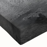 Close-up of a vibrant stretched canvas wall art piece depicting a serene marsh landscape, showcasing lush greenery and reflective water, ideal for nature-themed decor.