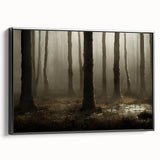 Framed canvas wall art showcasing a serene marsh landscape with vibrant greens and blues, perfect for home decor, enhancing tranquility in any space.