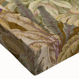 Close-up of a vibrant rainforest landscape wall art canvas featuring lush green foliage and intricate details, perfect for adding a nature-inspired touch to home decor.