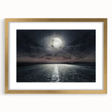 Framed wall art featuring a gold mat and landscape road design, showcasing vibrant colors and intricate details, perfect for home decor enhancement.