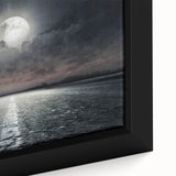 Framed canvas wall art showcasing a serene landscape with winding roads and lush greenery, highlighting intricate details and vibrant colors for home decor.