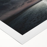 Rolled canvas artwork showcasing a vibrant landscape with winding roads and lush greenery, perfect for home decor. Packaged securely for delivery.