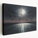 Stretched canvas wall art showcasing a serene landscape with winding roads, vibrant greenery, and a clear blue sky, perfect for home decor.