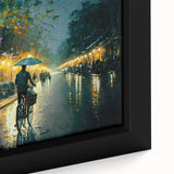 Framed canvas artwork showcasing a scenic landscape road design, featuring vibrant colors and intricate details that capture the essence of nature's beauty.