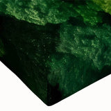 Close-up of a stretched canvas showcasing a vibrant landscape road design, highlighting intricate details and rich colors, perfect for elevating modern home decor.